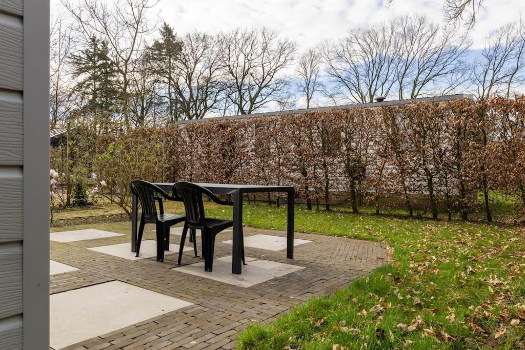 Gezellig Modern Chalet Midden Op De Veluwe Epe Esterno foto